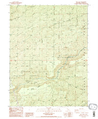 Ishi Caves 1986 topographic map thumbnail