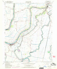 Isleton 1952 topographic map preview