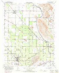 Ivanhoe 1950 topographic map thumbnail