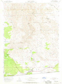 Jacumba 1959 topographic map thumbnail