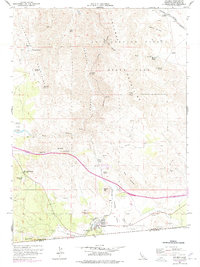 Jacumba 1959 topographic map preview