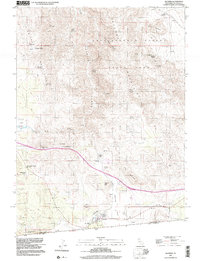 Jacumba 1997 topographic map thumbnail
