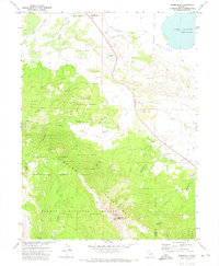 Janesville 1972 topographic map thumbnail