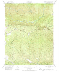 Jawbone Ridge 1947 topographic map thumbnail