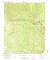 Jawbone Ridge 1947 topographic map thumbnail