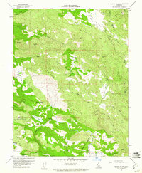 Jericho Valley 1958 topographic map thumbnail