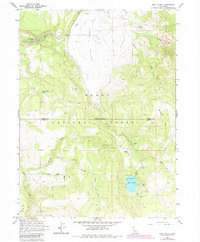 Jess Valley 1962 topographic map thumbnail
