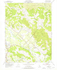 Jimtown 1955 topographic map thumbnail