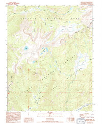 Johnson Peak 1994 topographic map thumbnail