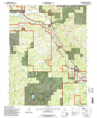 Johnsville 1994 topographic map thumbnail