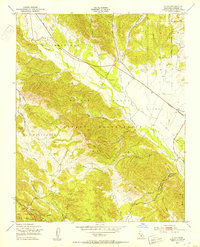 Jolon 1949 topographic map thumbnail