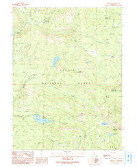 Jonesville 1991 topographic map thumbnail
