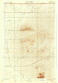 Joshua 1934 topographic map thumbnail