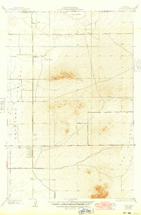 Joshua 1934 topographic map thumbnail