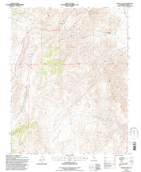 Joshua Flats 1994 topographic map thumbnail