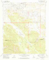 Joshua Tree South 1972 topographic map thumbnail