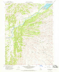 Julian Rocks 1968 topographic map thumbnail