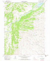 Julian Rocks 1968 topographic map thumbnail