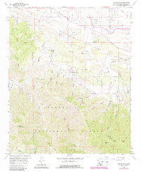 Juniper Hills 1959 topographic map thumbnail