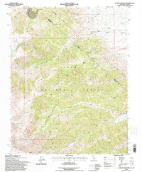 Juniper Mountain 1994 topographic map thumbnail