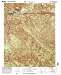 Junipero Serra Peak 1995 topographic map thumbnail