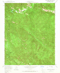 Junipero Serra Peak 1949 topographic map thumbnail