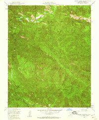 Junipero Serra Peak 1949 topographic map thumbnail