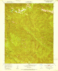Junipero Serra Peak 1949 topographic map thumbnail