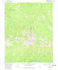 Kaiser Peak 1982 topographic map thumbnail