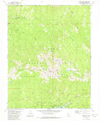 Kaiser Peak 1982 topographic map thumbnail