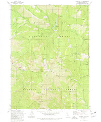 Kangaroo Mtn. 1980 topographic map thumbnail