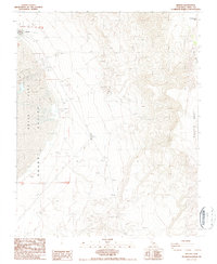 Keeler 1987 topographic map thumbnail