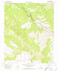 Keene 1966 topographic map thumbnail