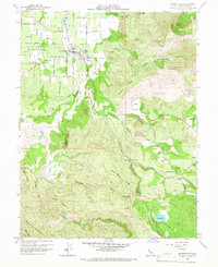 Kelseyville 1959 topographic map thumbnail