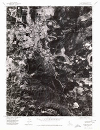 Kelseyville 1974 topographic map thumbnail