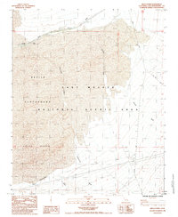 Kelso Dunes 1984 topographic map thumbnail