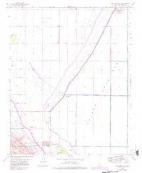 Kettleman City 1963 topographic map thumbnail