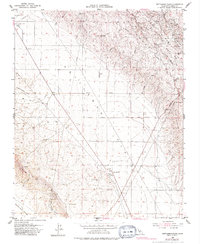 Kettleman Plain 1953 topographic map thumbnail