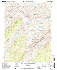 Kibbie Lake 2001 topographic map thumbnail
