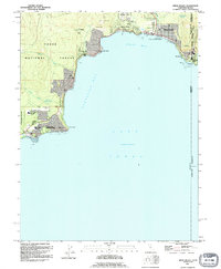 Kings Beach 1992 topographic map thumbnail