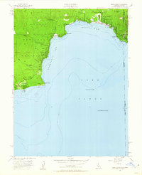 Kings Beach 1955 topographic map thumbnail