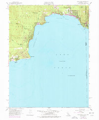 Kings Beach 1955 topographic map thumbnail
