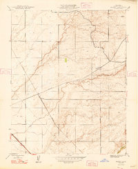 Kismet 1948 topographic map thumbnail