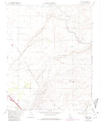 Kismet 1961 topographic map thumbnail