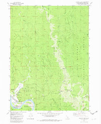 Klamath Glen 1982 topographic map thumbnail