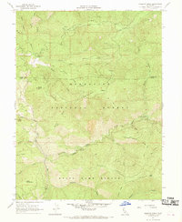 Kneecap Ridge 1967 topographic map preview