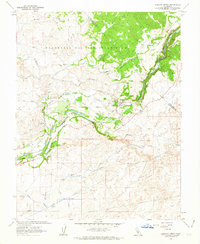 Knights Ferry 1962 topographic map thumbnail
