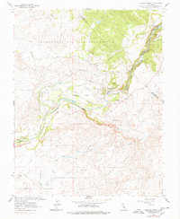 Knights Ferry 1962 topographic map thumbnail