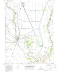 Knights Landing 1952 topographic map thumbnail