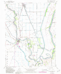 Knights Landing 1952 topographic map thumbnail